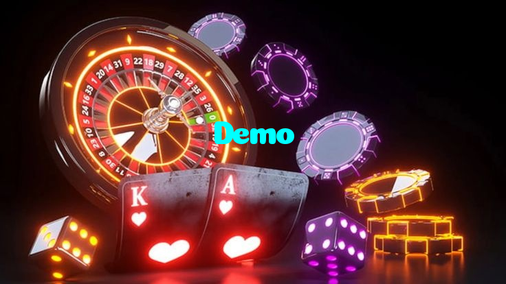 Demo casino presented on mobile device in Pakistan with slots and live games